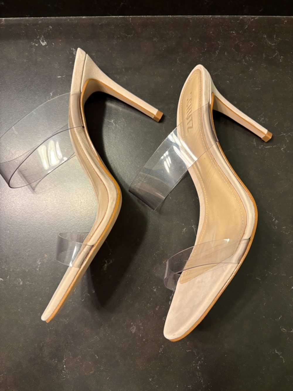SCHUTZ Ariella Suede Sandal near Perfect Size 9 - Picture 4 of 5